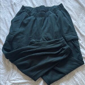 Aerie Dark Green Track Pants